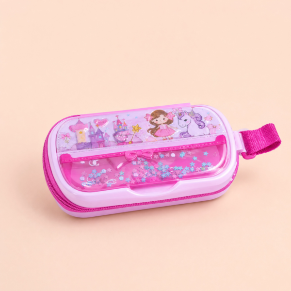 2-in-1 Kids Lunch Box & Water Bottle Set | School Combo Gift Pack with Bottle & Lunch Box | Multiple Cartoon Characters