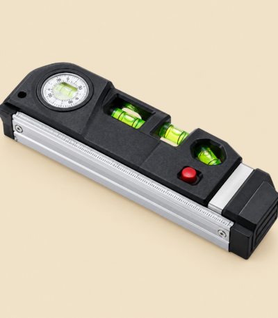 Laser Level Pro3 Multipurpose Tool with vertical cross line laser measuring tape and rulers