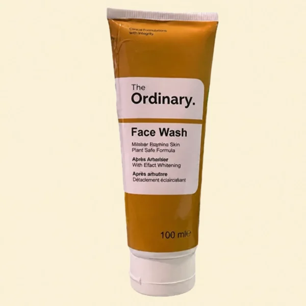 Ordinary Face Wash with Alpha Arbutin | Hydrating Cleanser for All Skin Types (100ml)