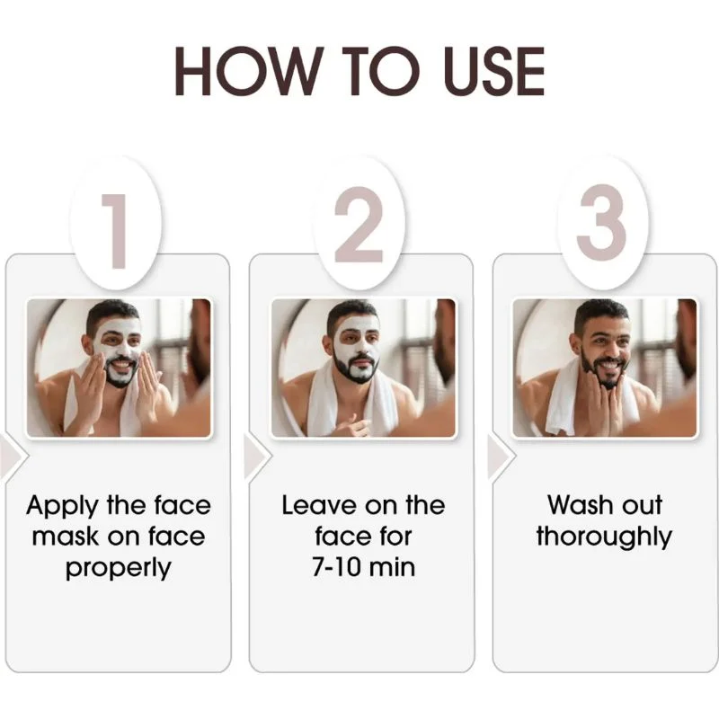 yourmartproduct-2026-07-31T152955.372_1785494402.webp NICONI Men Enzyme De-Tan Pack for Face & Body | Deep Cleansing & Tan Removal Cream | Brightening & Hydrating Formula | For All Skin Types | 300g - Image 1