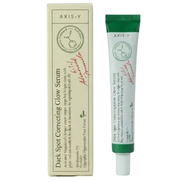 AXIS-Y Dark Spot Correcting Glow Serum | Korean Brightening Serum with 5% Niacinamide & Squalane | Helps Reduce Dark Spots & Acne Marks | 50ml