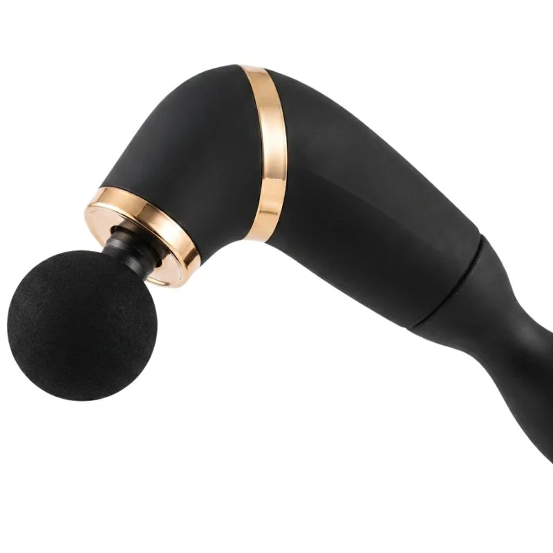 yourmartproduct59_1783403862.webp Long Handle Fascial Gun Massager | Model: BLD-339 | Rechargeable Massage Gun with 4 Interchangeable Heads | Full Body Muscle Relaxation - Image 1